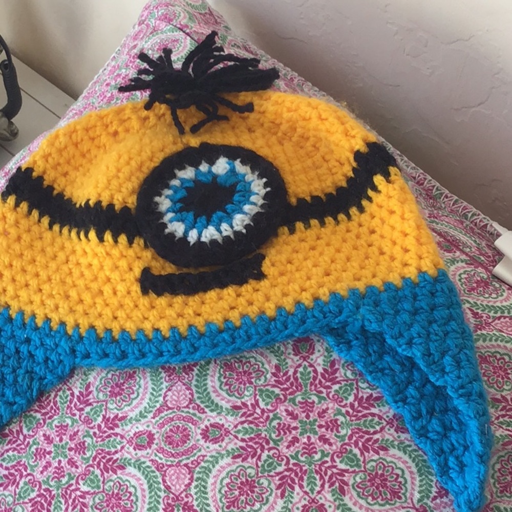Child Minion Crochet Hat